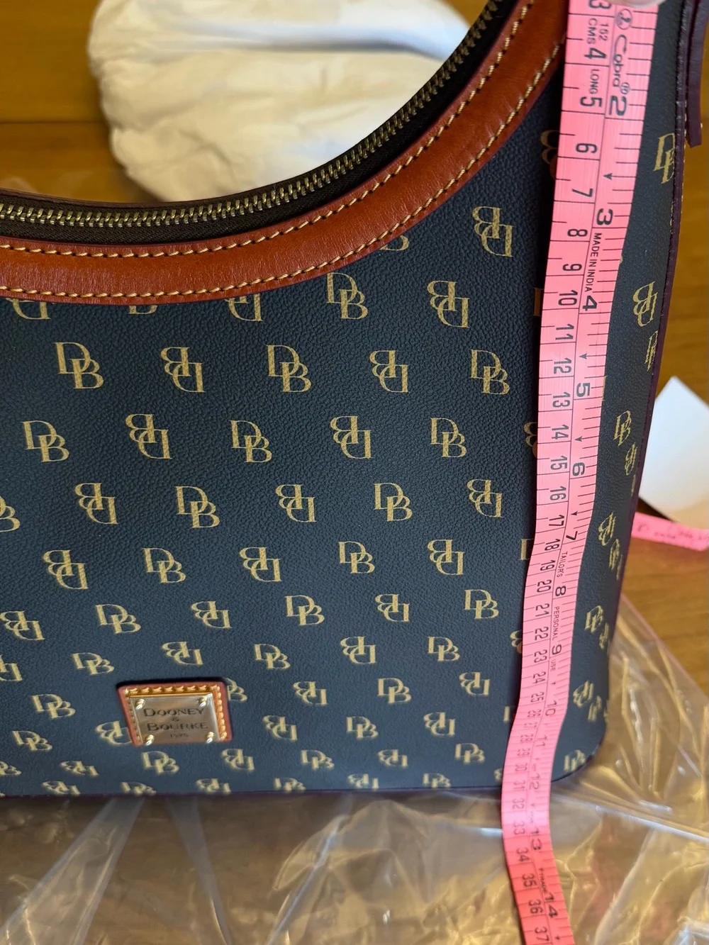 NWT Dooney & Bourke Gretta Hobo Bag Brown Tmoro | Quiet Luxury Americana | OS